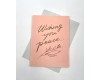 Greeting Card - Wishing Peace Sympathy
