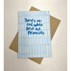 Greeting Card - Memories Sympathy Greeting Card - Memories Sympathy