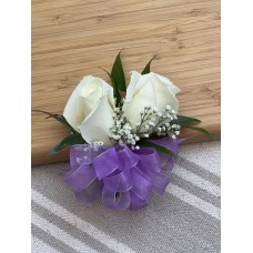 Double Rose Corsage