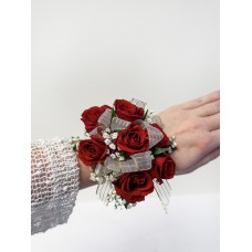 Spray Rose Corsage Wristlet Large