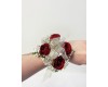 Spray Rose Corsage Wristlet Small