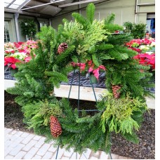 Pre-Made Noble Fir Christmas Wreath