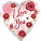 I Love You Mylar Balloon