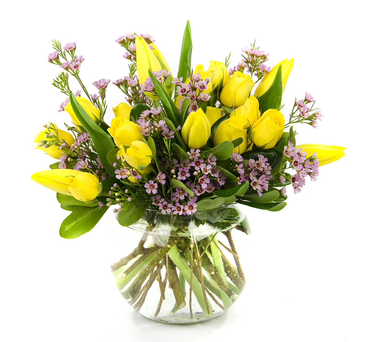 Lemon Drop Floral Arrangement